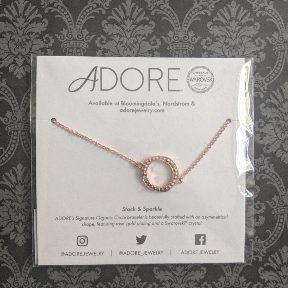 Adore Organic Circle Bracelet